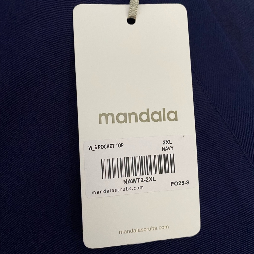 Mandala Scrub Top - Picture 4 of 4